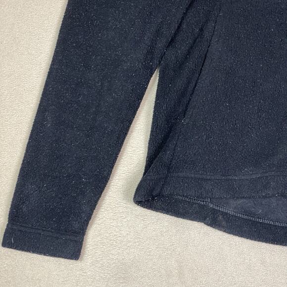 Patagonia Sweater Womens S Black Synchilla Full Zip Fleece Mock Neck Jacket - Picture 8 of 12